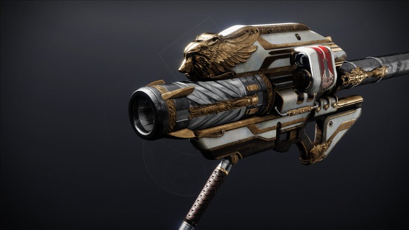Rendu de l'arme exotique Gjallarhorn