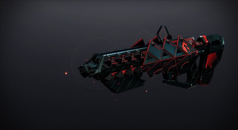 Rendu du fusil à impulsion exotique Infection parfaite