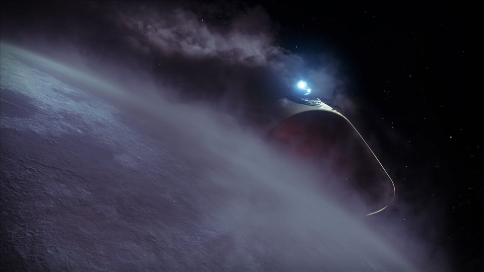 Le Léviathan au-dessus de la Lune