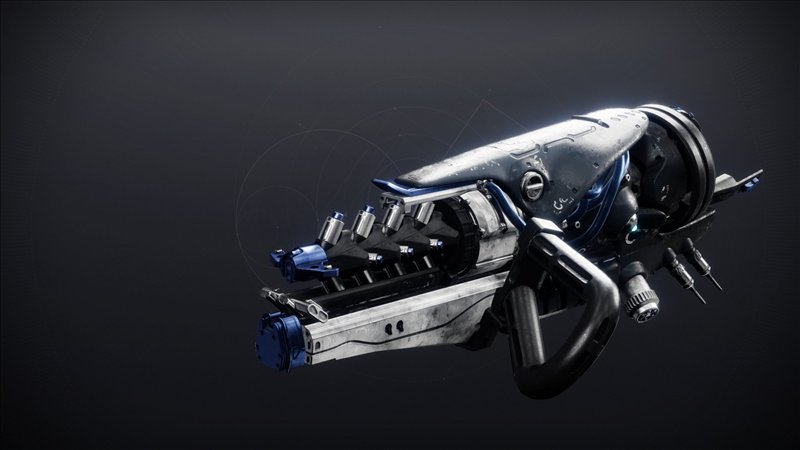 Rendu de l'arme exotique Poigne du Salut