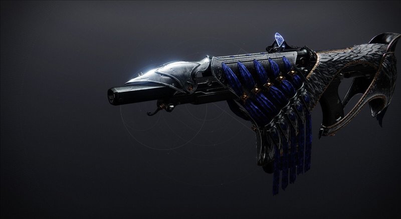 Rendu de l'arme exotique Bastion