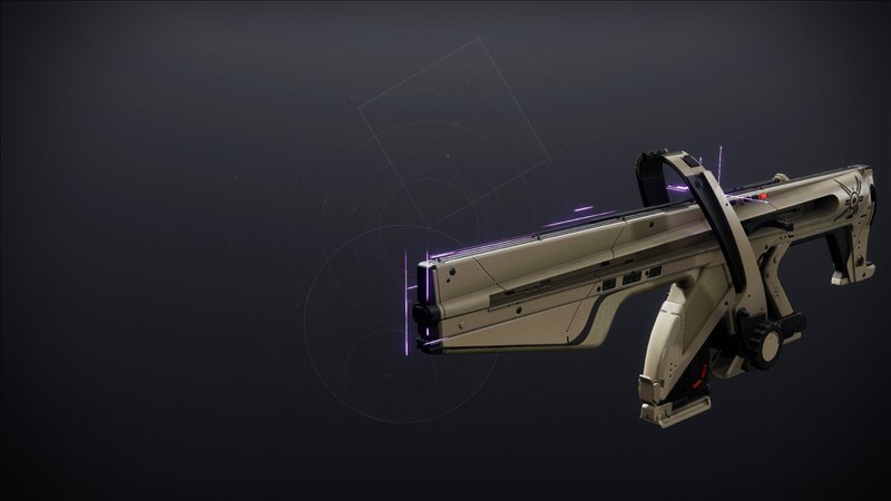 Rendu du fusil automatique exotique Chorale solitaire