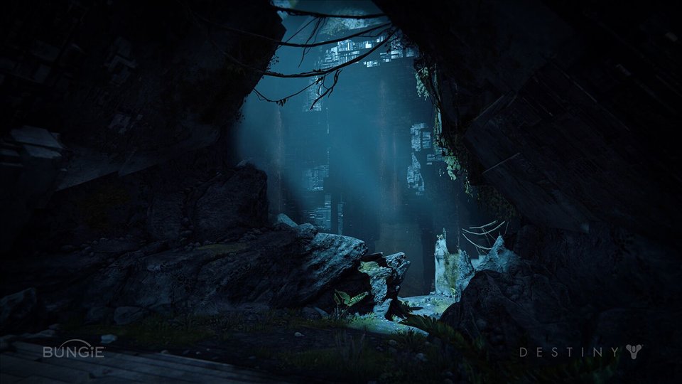 Une caverne bleue sans fond
