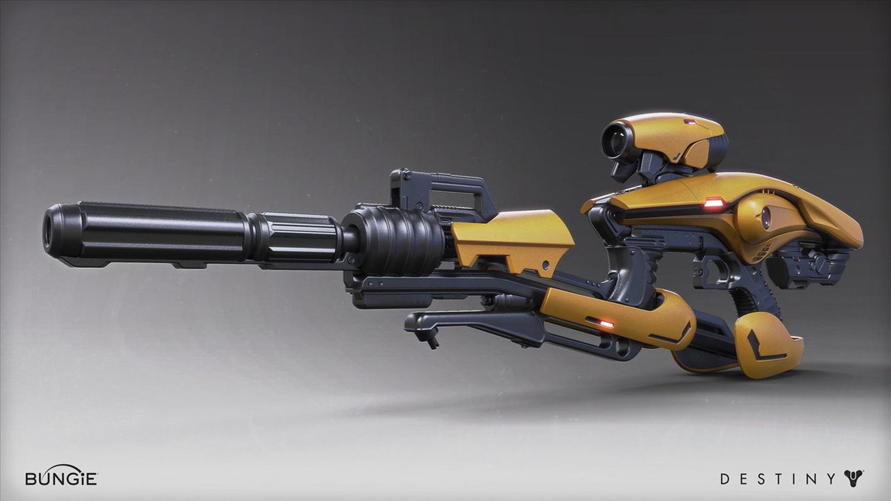 Le fusil à fusion Exégèse du Vex, de profil