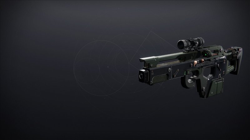Rendu du fusil d'éclaireur exotique Outil multifonction MIDA
